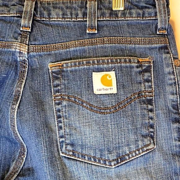 Carhartt Flare Leg Jeans, EUC and super cute! - Picture 1 of 13